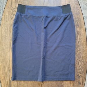 SOHO Apparel LTD. Navy Blue Pencil Skirt Size Women's Large